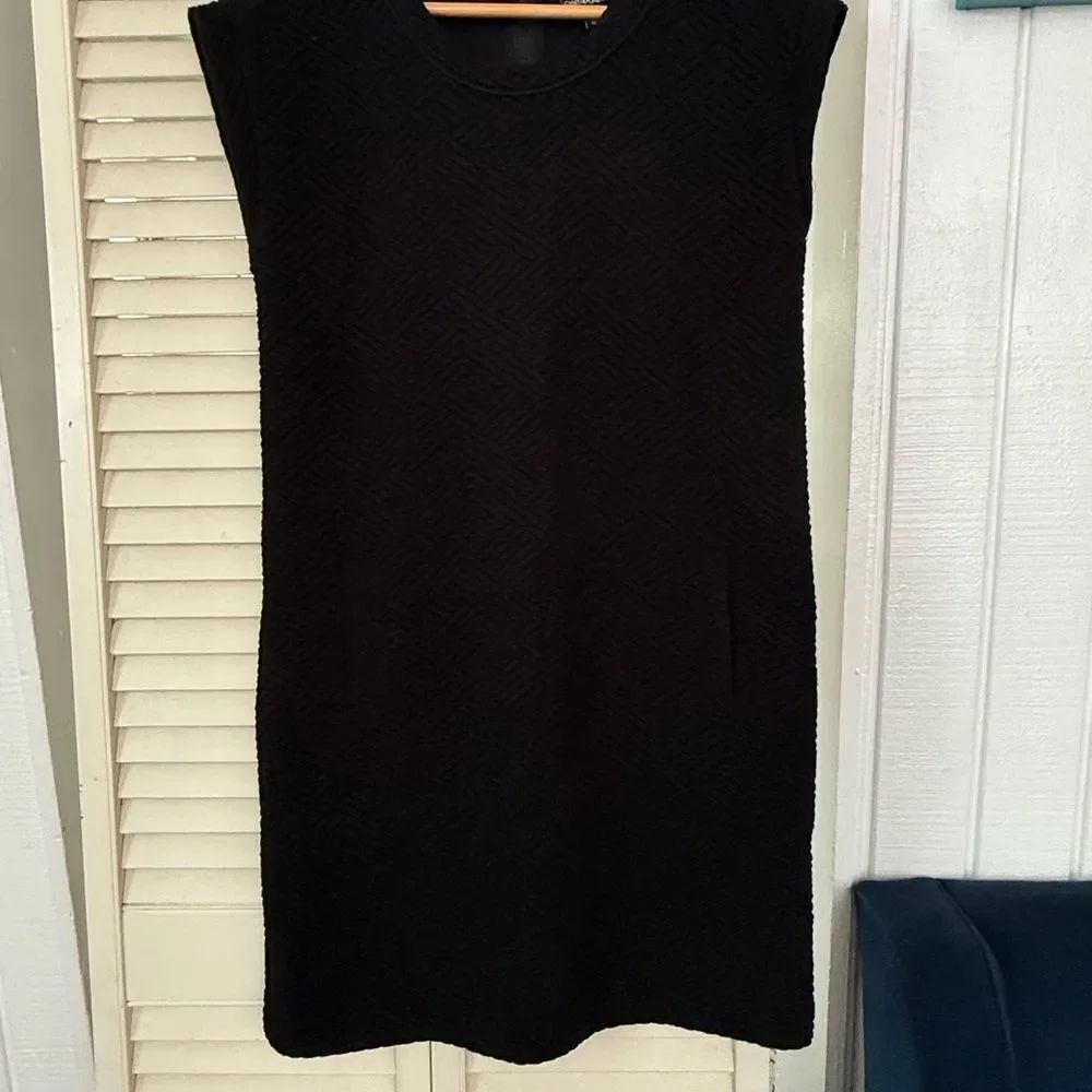 Cynthia Rowley Black Sheath Mini Dress